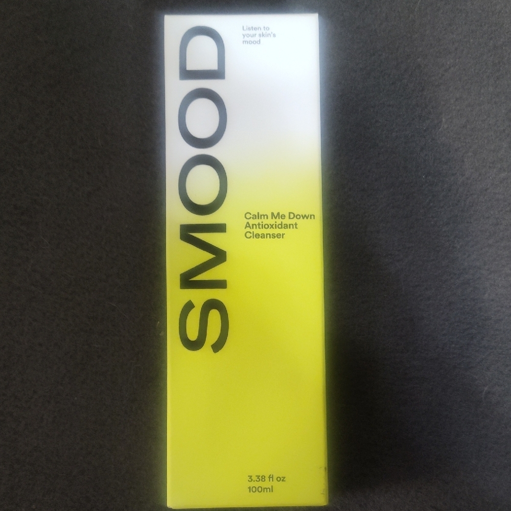Yellow Skincare Cleanser with Sleek Design